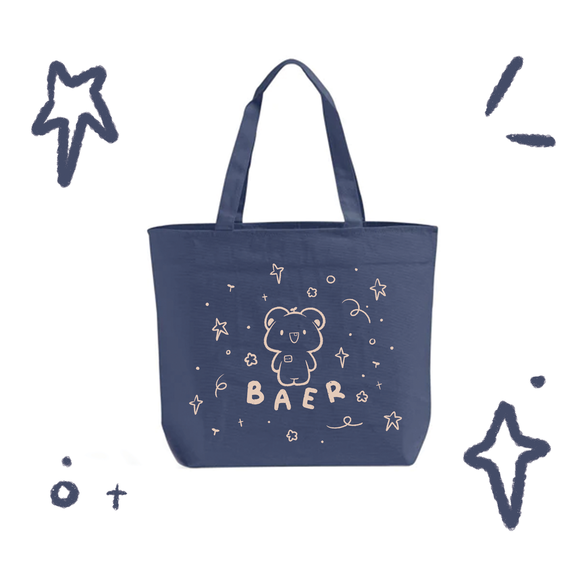 BAER Tote Bag - Navy