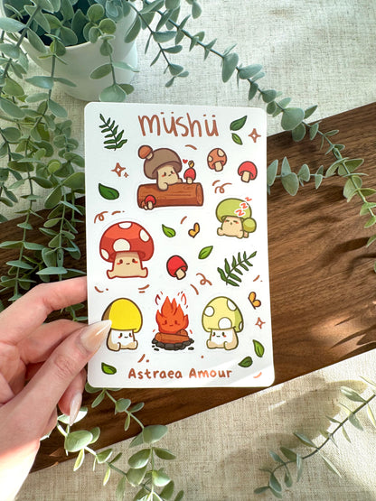 Mushu Sticker Sheet