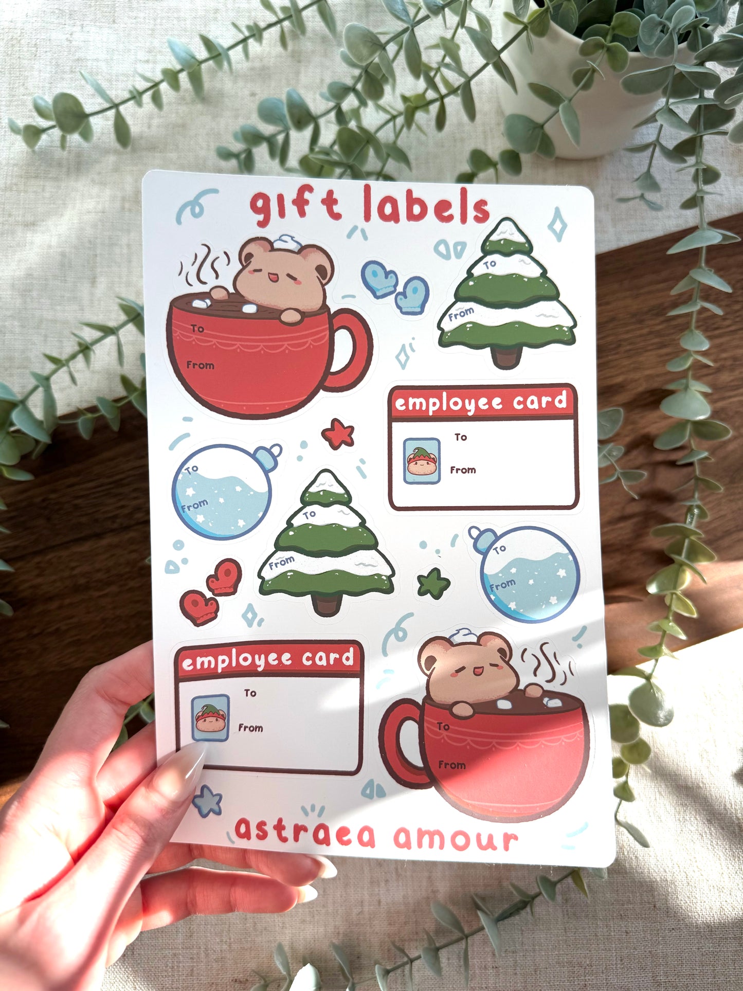 Christmas Gift Label v2