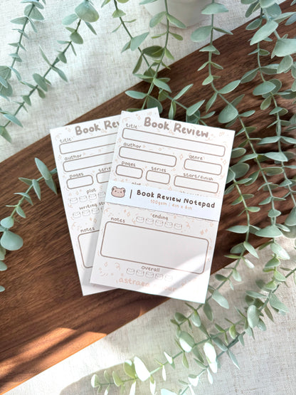 Book Review Notepad | 4x6