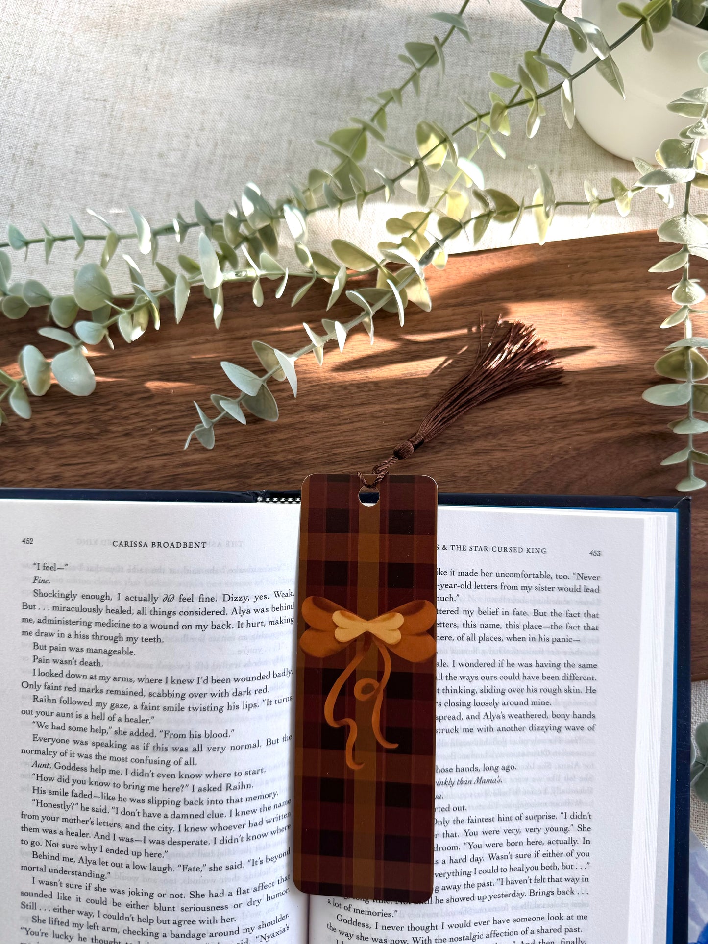 Fall Bows Bookmark