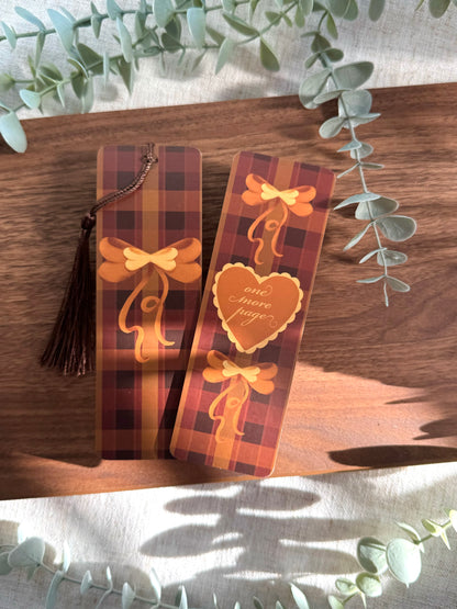 Fall Bows Bookmark