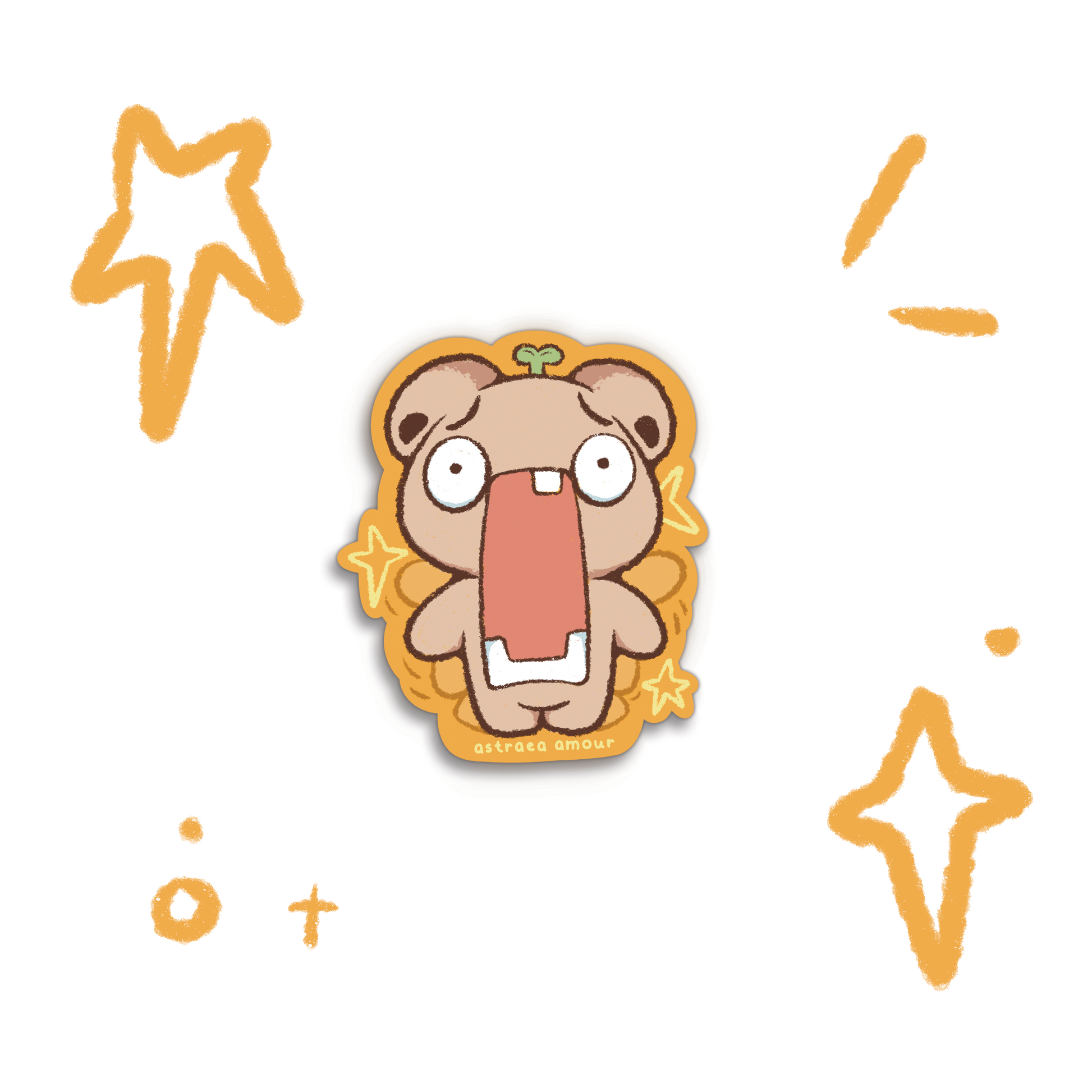 AHHH Sticker