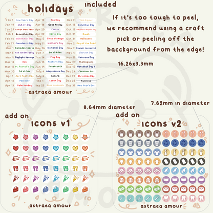 2025 Table Calendar