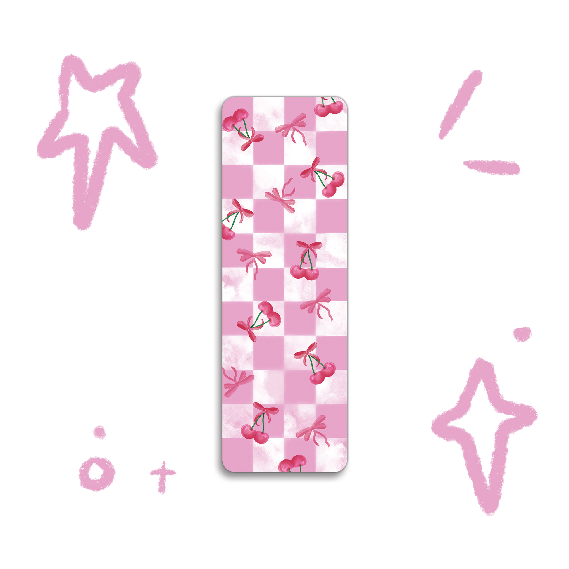 Cherry and Bows Bookmark