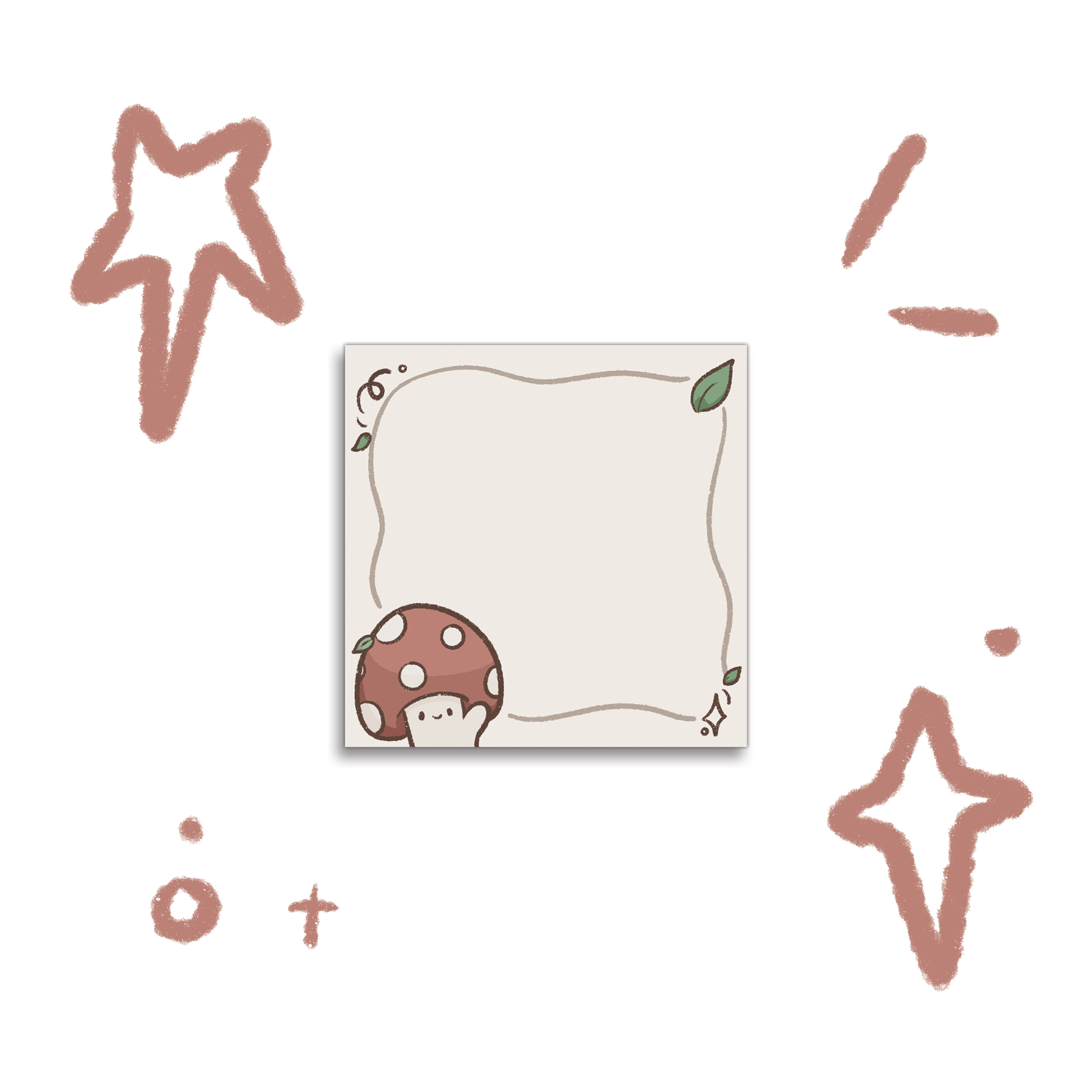 Mushu Sticky Note | 3x3
