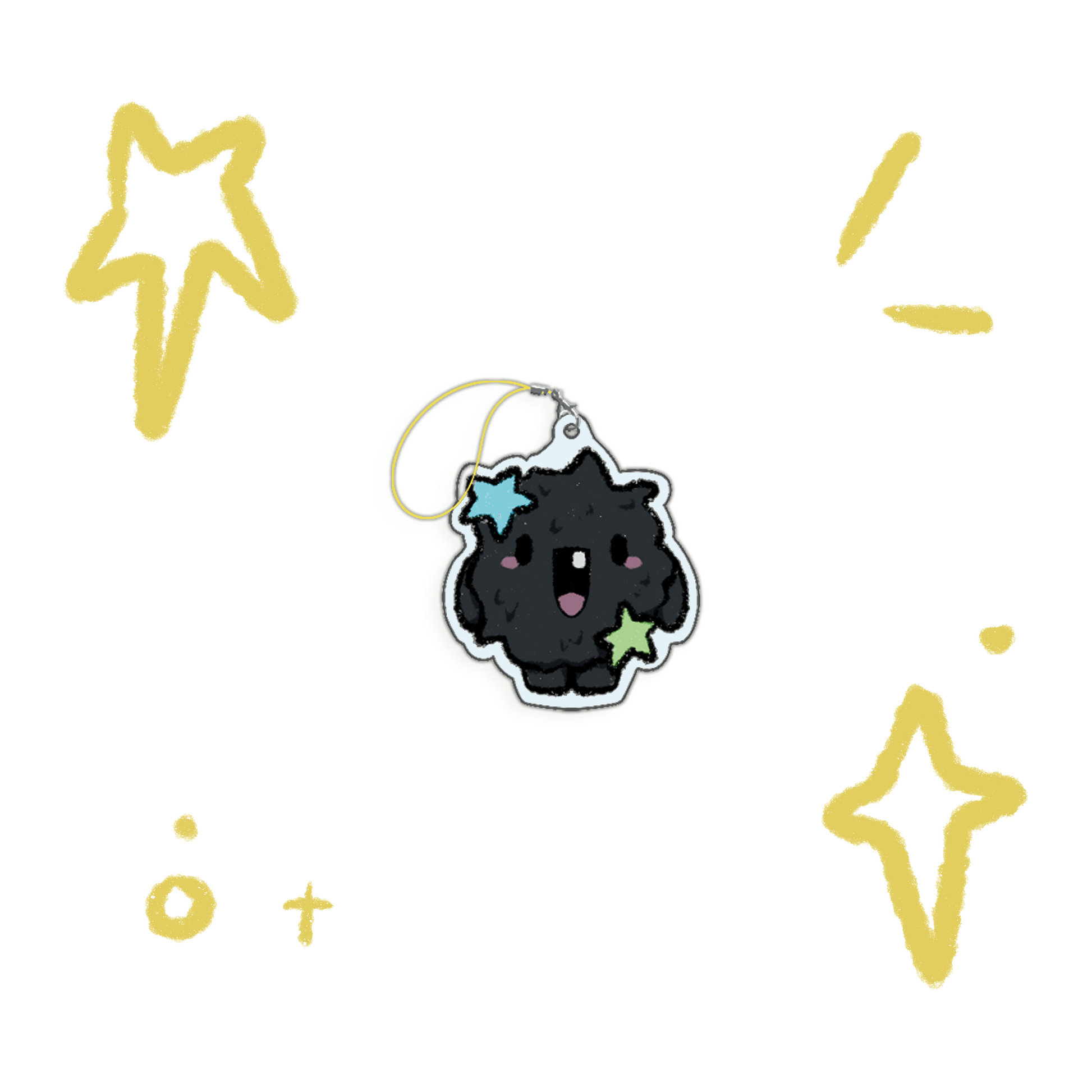 Soot Phone Charm